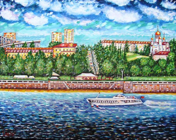 Самара рисунок