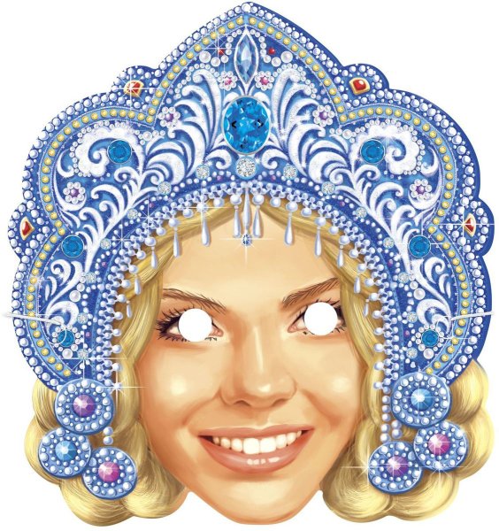 Лицо Снегурочки