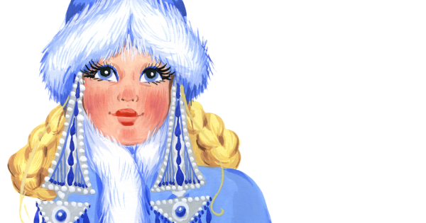 Личико Снегурочки.