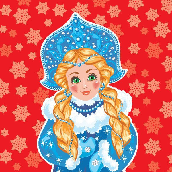 Портрет Снегурочки