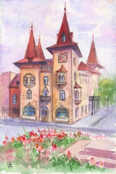 Саратовская консерватория рисунок