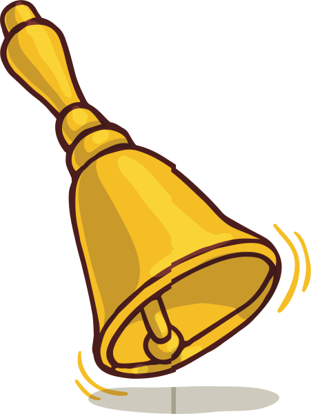 Колокольчик мультяшный