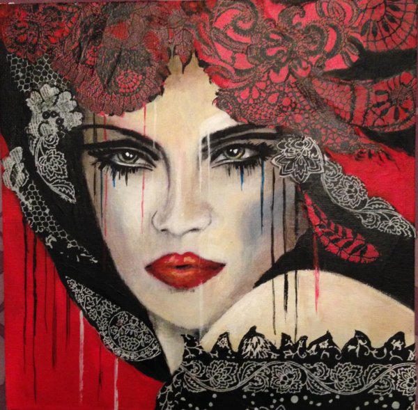 Художник Фабиан Перез картины фламенко