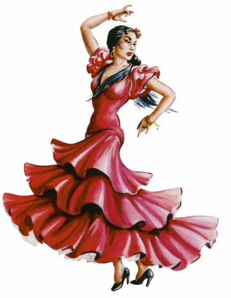 Рисунок к опере Кармен