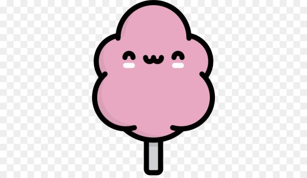 Сахарная вата без фона