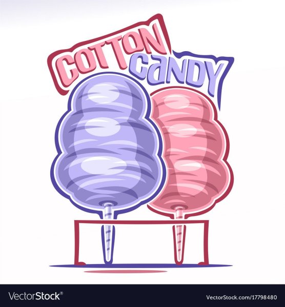 Сахарная вата рисунок