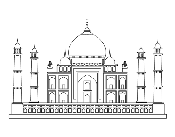 Чертеж дворца Халифа