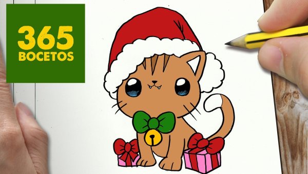 Кавайные картинки для срисовки