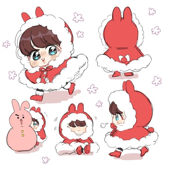 Новогодние рисунки для срисовки прикольные