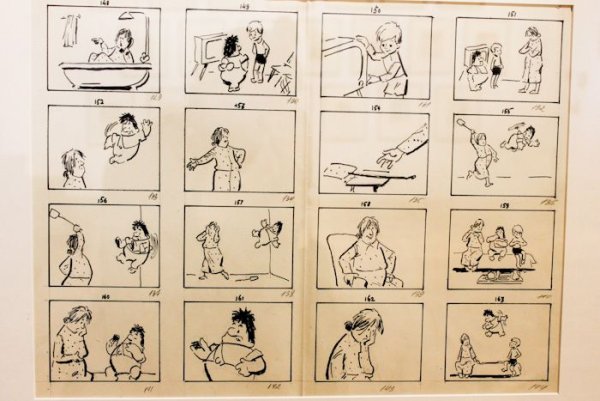 Раскадровка мультфильма