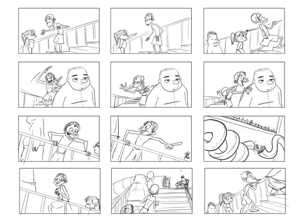 Наброски для раскадровки