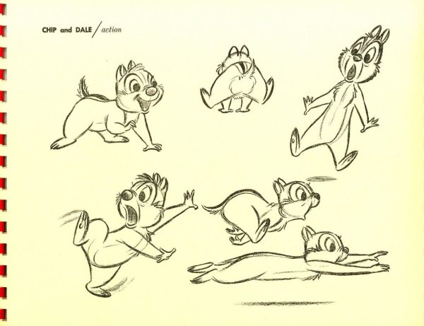 Наброски Уолта Диснея