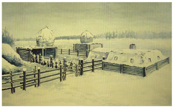 Хотон жилище якутов Серашевский