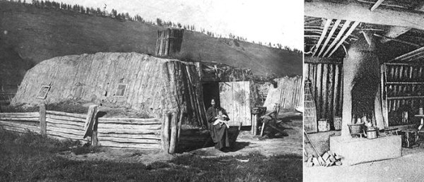 Балаган жилище якутов внутри
