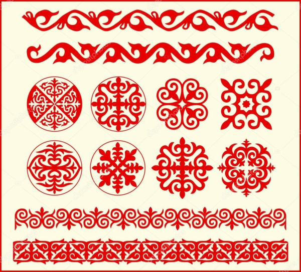 Кыргызский национальный орнамент