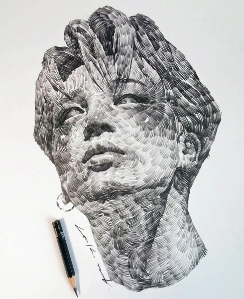 Необычные рисунки карандашом