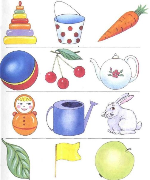 Зрительная память 6 лет