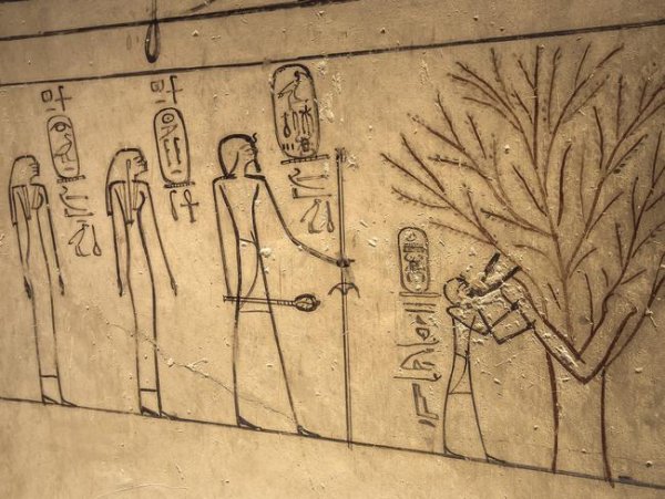 Египетские наскальные фрески
