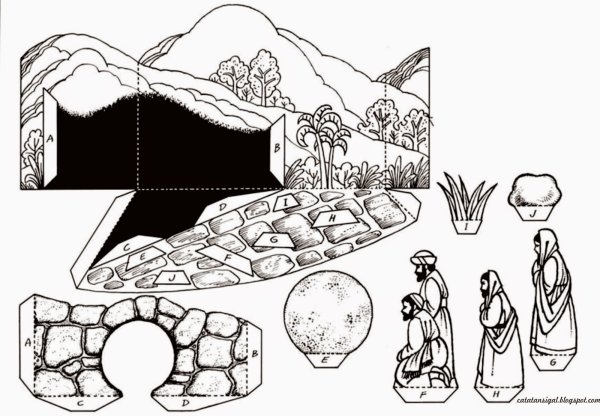 Поделка Воскресение Иисуса