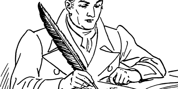 Писатель рисунок