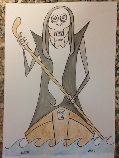 Харон рисунок