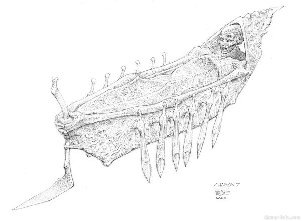 Харон Dante's Inferno