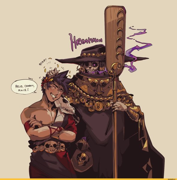 Загрей Hades арт