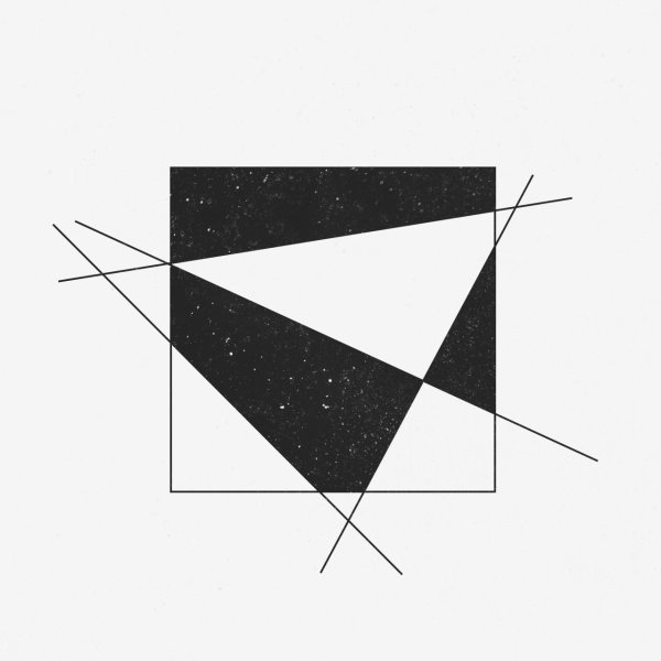 Ассиметричная композиция из геометрических фигур