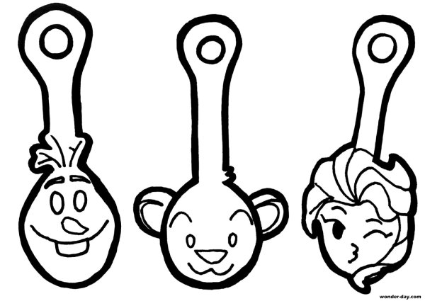 Скрепыши раскраска