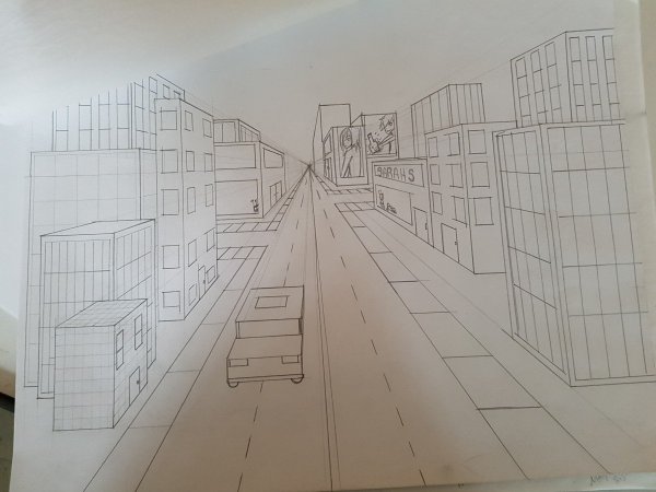 Рисунок перспектива для начинающих