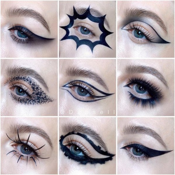 Стили подводки глаз