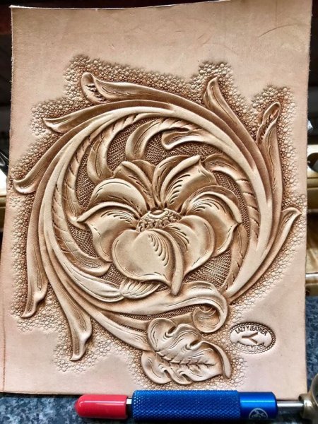 Узор для тиснения по коже