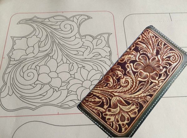 Тиснение Шеридан эскизы