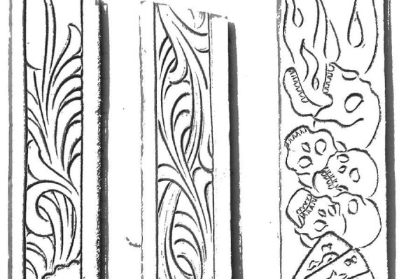 Ремень Шеридан эскиз