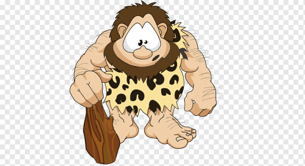 Пещерный человек для детей