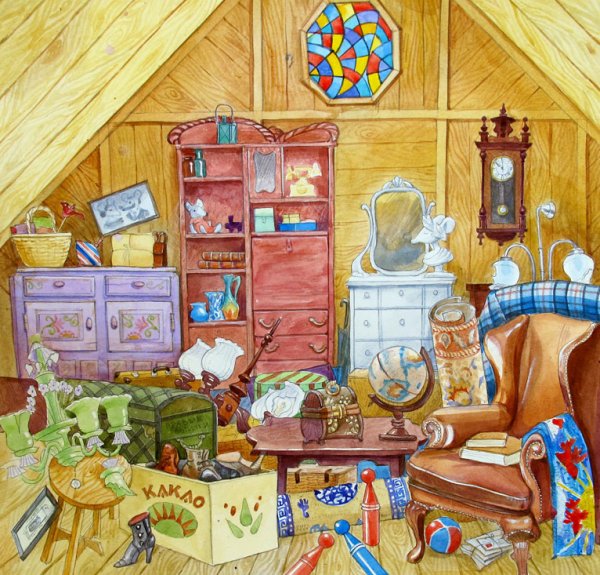 Книга мышь Гликерия