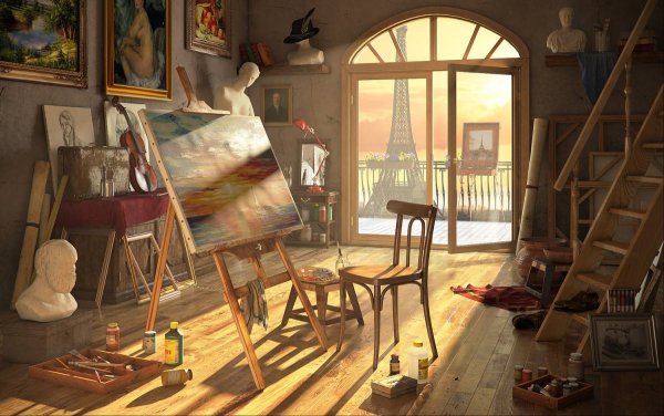 Данн Кэтрин "чердак / Attic"