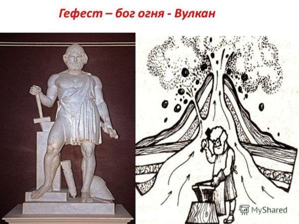 Римский Бог огня вулкан