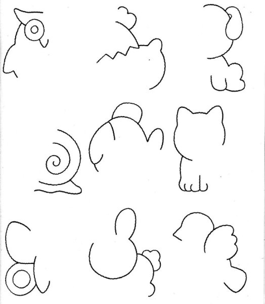 Недорисованные изображения