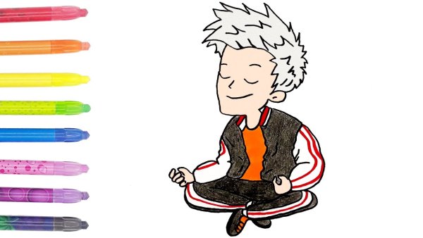 Дональд Трамп раскраска