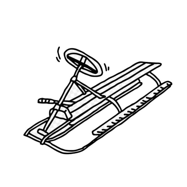 Снегокат Барс 130 Comfort Снеговик