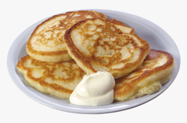 Оладьи со сметаной
