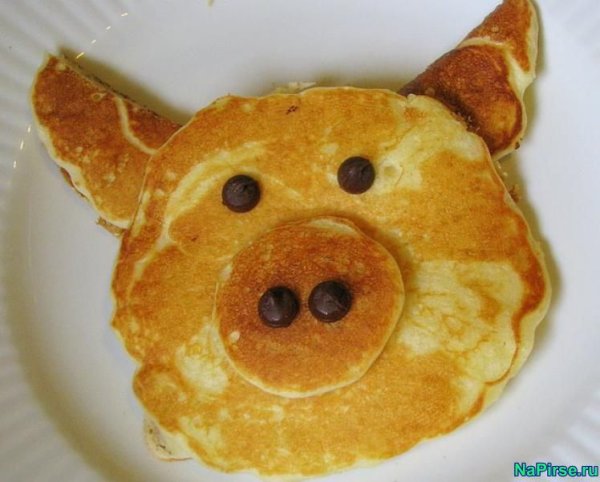 Необычные блины для детей на Масленицу