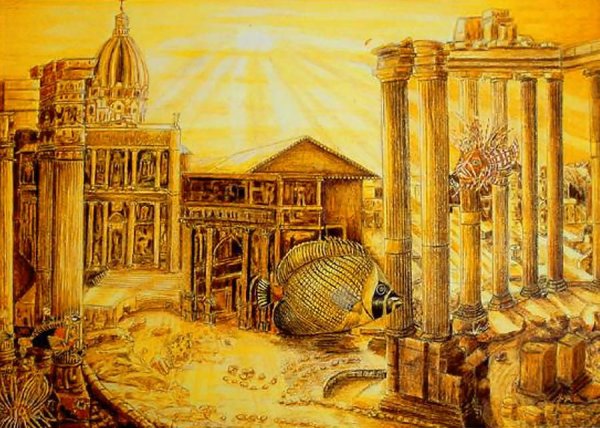 Нарисовать Атлантиду