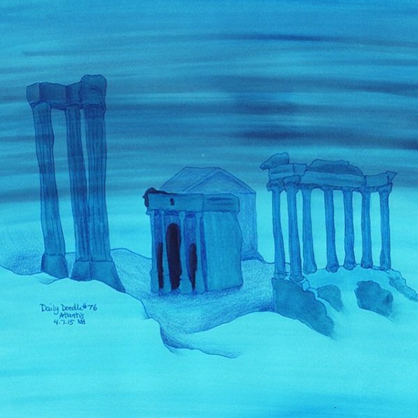 Атлантида рисунок