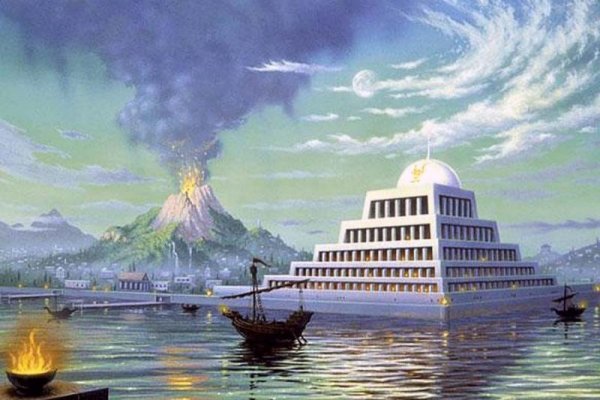 Столица Атлантиды город Посейдонис