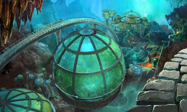 Подводный город Атлантида