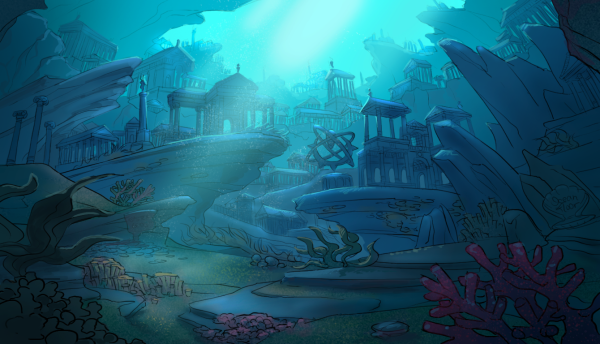 Затерянный город Атлантида