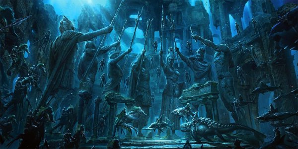 Аквамен Атлантида подводный