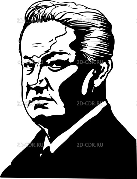 Брежнев эскиз